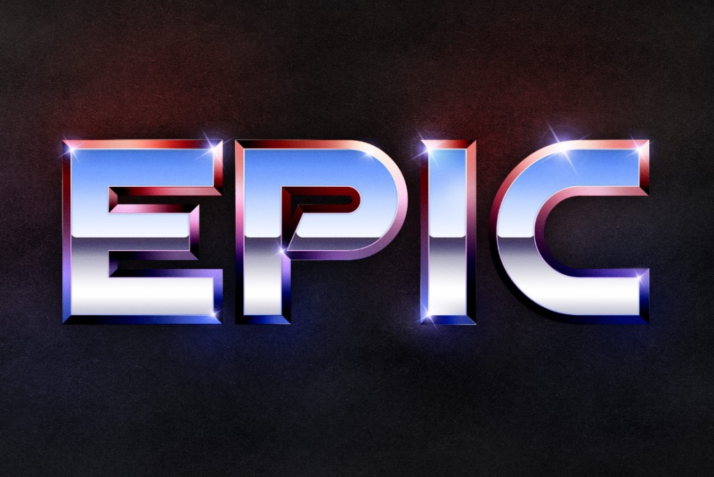 Recreate The Epic 80′s Metal Text Effect In Photoshop Graphicsbeam