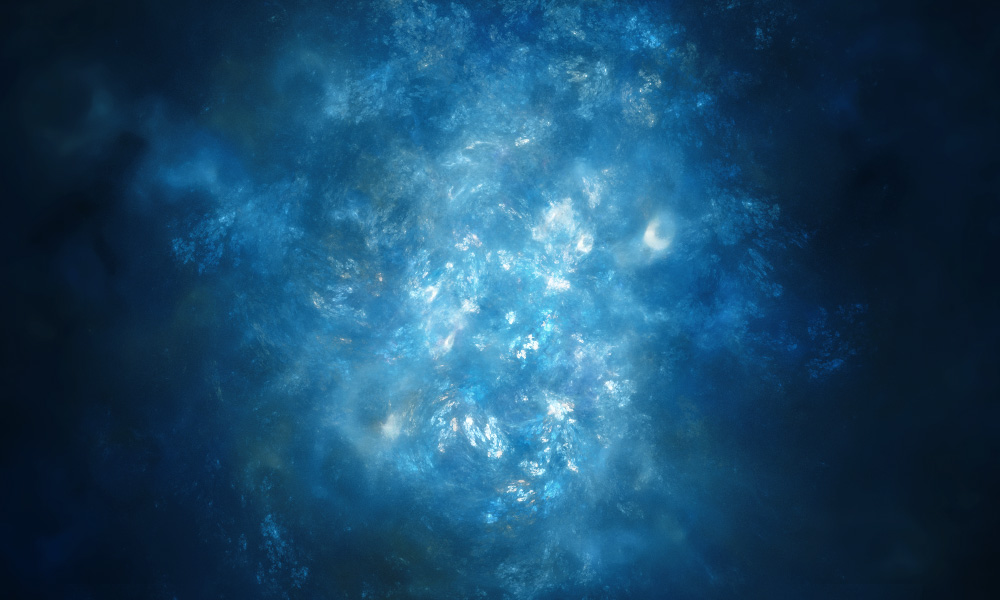 Blue Space Texture