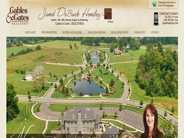 janet-debusk-hensley - Best Real Estate Website Designs